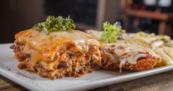 Paga $35 por 2 Bandejas Italianas con Empanada Milanesa + Lasagna